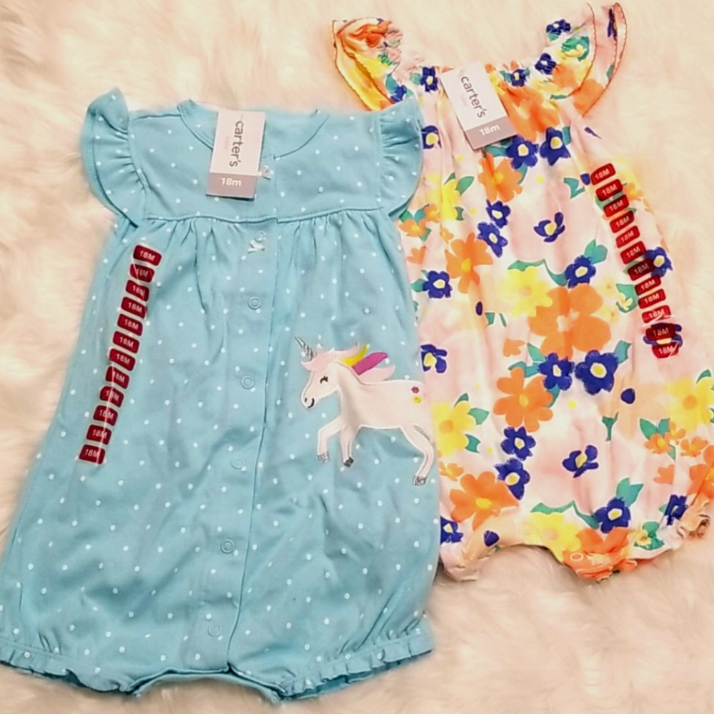18M Rompers
